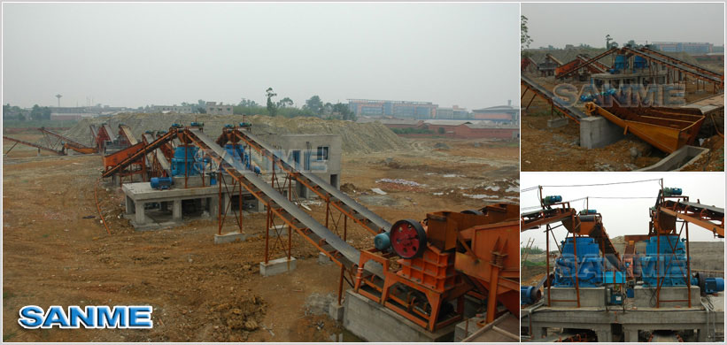 時產(chǎn)400噸河卵石制砂生產(chǎn)線